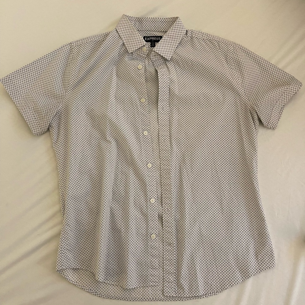Express Short Sleeve Button Down
